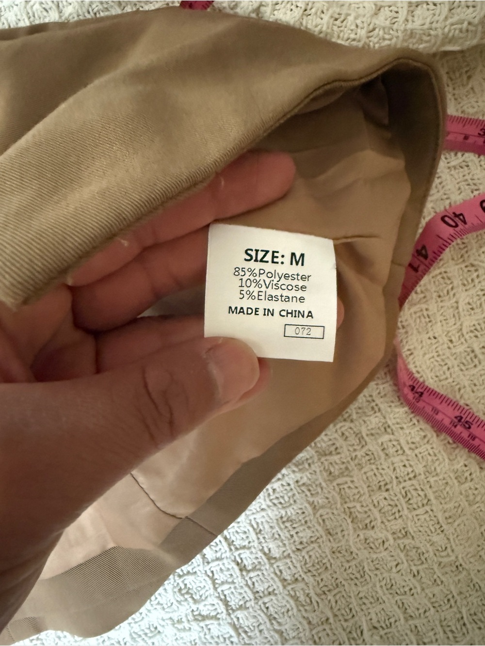 Pocketed Button Up Vest Size Medium - Picture 8 of 8